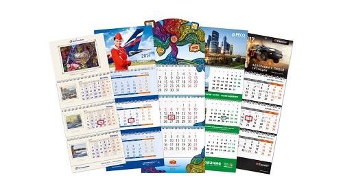 Индивидуальные календари от ТопПринт Тула